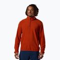 Vyriškas flisinis džemperis Rossignol Quarter Zip Fleece rooibos tea