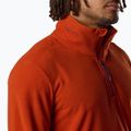 Vyriškas flisinis džemperis Rossignol Quarter Zip Fleece rooibos tea 5