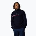 Vyriškas megztinis Rossignol Odysseus Half Zip Merino dark navy