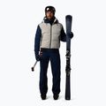 Vyriška slidinėjimo striukė Rossignol Corduroy Down Bomber silver cloud/dark navy 2