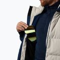 Vyriška slidinėjimo striukė Rossignol Corduroy Down Bomber silver cloud/dark navy 10