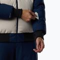 Vyriška slidinėjimo striukė Rossignol Corduroy Down Bomber silver cloud/dark navy 13
