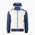 Vyriška slidinėjimo striukė Rossignol Corduroy Down Bomber silver cloud/dark navy 15