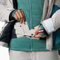 Moteriška slidinėjimo striukė Rossignol Snowdazzle Belted silver cloud 14