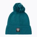 Žieminė kepurė Rossignol Strawpile Pompom Beanie transformative teal