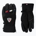 Vyrų slidinėjimo pirštinės Rossignol Strato R-Shell Dry black