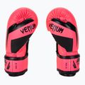 Vaikiškos bokso pirštinės Venum Elite Boxing fluo pink 3