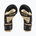 Venum Elite vyriškos bokso pirštinės juodos ir auksinės spalvos VENUM-1392 4