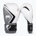 Bokso pirštinės Venum Contender 2.0 white/grey-black 2