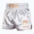 Vyriški Venum Classic Muay Thai treniruočių šortai balti/auksiniai