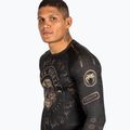 Rashguard vyriški marškinėliai ilgomis rankovėmis Venum Santa Muerte Dark Side black/brown 3