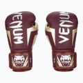 Bokso pirštinės Venum Elite burgundy/gold