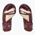Bokso pirštinės Venum Elite burgundy/gold 3