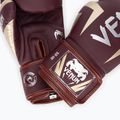 Bokso pirštinės Venum Elite burgundy/gold 4