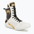 Bokso bateliai Venum Elite Boxing white/black/gold