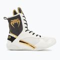 Bokso bateliai Venum Elite Boxing white/black/gold 2