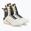 Bokso bateliai Venum Elite Boxing white/black/gold 4