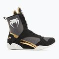 Bokso bateliai Venum Elite Boxing black/white/gold 2