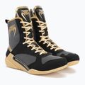 Bokso bateliai Venum Elite Boxing black/beige 4