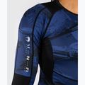 Vyriški marškinėliai ilgomis rankovėmis Venum Electron 3.0 Rashguard navy 5