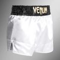Vyriški treniruočių šortai Venum Classic Muay Thai balta/auksinė/juoda 2