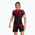 Vyriški marškinėliai Venum Adrenaline Rashguard SS black/red