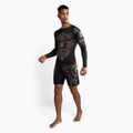 Vyriški marškinėliai ilgomis rankovėmis Venum Santa Muerte 5.0 Men’S Long Sleeve Rashguard deep black/gold 2