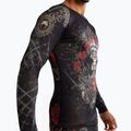 Vyriški marškinėliai ilgomis rankovėmis Venum Santa Muerte 5.0 Men’S Long Sleeve Rashguard deep black/gold 6