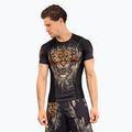 Vyriški marškinėliai Venum Tiger Men'S Short Sleeve Rashguard black/neon orange