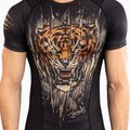 Vyriški marškinėliai Venum Tiger Men'S Short Sleeve Rashguard black/neon orange 5