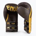 Bokso pirštinės Venum Reverso Boxing chocolate/gold 2