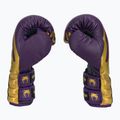 Bokso pirštinės Venum Reverso Boxing dark purple/gold 4
