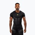 Vyriški treniruočių marškinėliai Venum Training Camp 4.0 Rashguard black/neo green