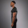 Vyriški treniruočių marškinėliai Venum Training Camp 4.0 Rashguard black/neo green 4