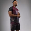 Vyriški treniruočių marškinėliai Venum Tactical XT black/burgundy/gold 5
