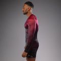 Treniruočių vyriški marškinėliai Venum Tactical XT Rashguards black/burgundy/gold 4