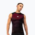 Vyriški treniruočių marškinėliai Venum Tactical XT 05522  Rashguards black/burgundy/gold