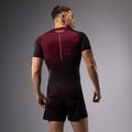 Vyriški treniruočių marškinėliai Venum Tactical XT Rashguards black/burgundy/gold 2