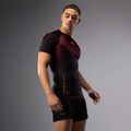 Vyriški treniruočių marškinėliai Venum Tactical XT Rashguards black/burgundy/gold 3
