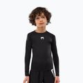 Vaikiški treniruočių marškinėliai ilgomis rankovėmis Venum Contender Rashguards Jr black