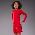 Vaikiški treniruočių marškinėliai ilgomis rankovėmis Venum Contender Rashguards Jr cherry red 4
