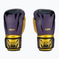 Venum Giant 3.0 tamsiai violetinės/auksinės bokso pirštinės 2