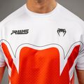 Vyriški marškinėliai Venum x RWS 2.0 Dry-Tech white/red 5
