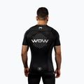 Vyriški treniruočių marškinėliai Venum X WOW FC Rashguards juoda/sidabrinė pilka 3