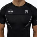 Vyriški treniruočių marškinėliai Venum X WOW FC Rashguards juoda/sidabrinė pilka 7