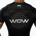 Vyriški treniruočių marškinėliai Venum X WOW FC Rashguards juoda/sidabrinė pilka 8