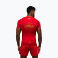 Vyriški treniruočių marškinėliai Venum X WOW FC Rashguards fury red/gold 3