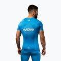 Vyriški treniruočių marškinėliai Venum X WOW FC Rashguards pacyfic blue 3