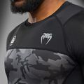 Vyriški treniruočių marškinėliai Venum X Polaris Rashguards juoda/rūko pilka 6