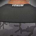 Vyriški treniruočių marškinėliai Venum X Polaris Rashguards juoda/rūko pilka 7